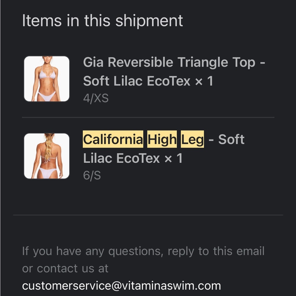 Vitamin A Likac Bikini Set - Picture 6 of 6